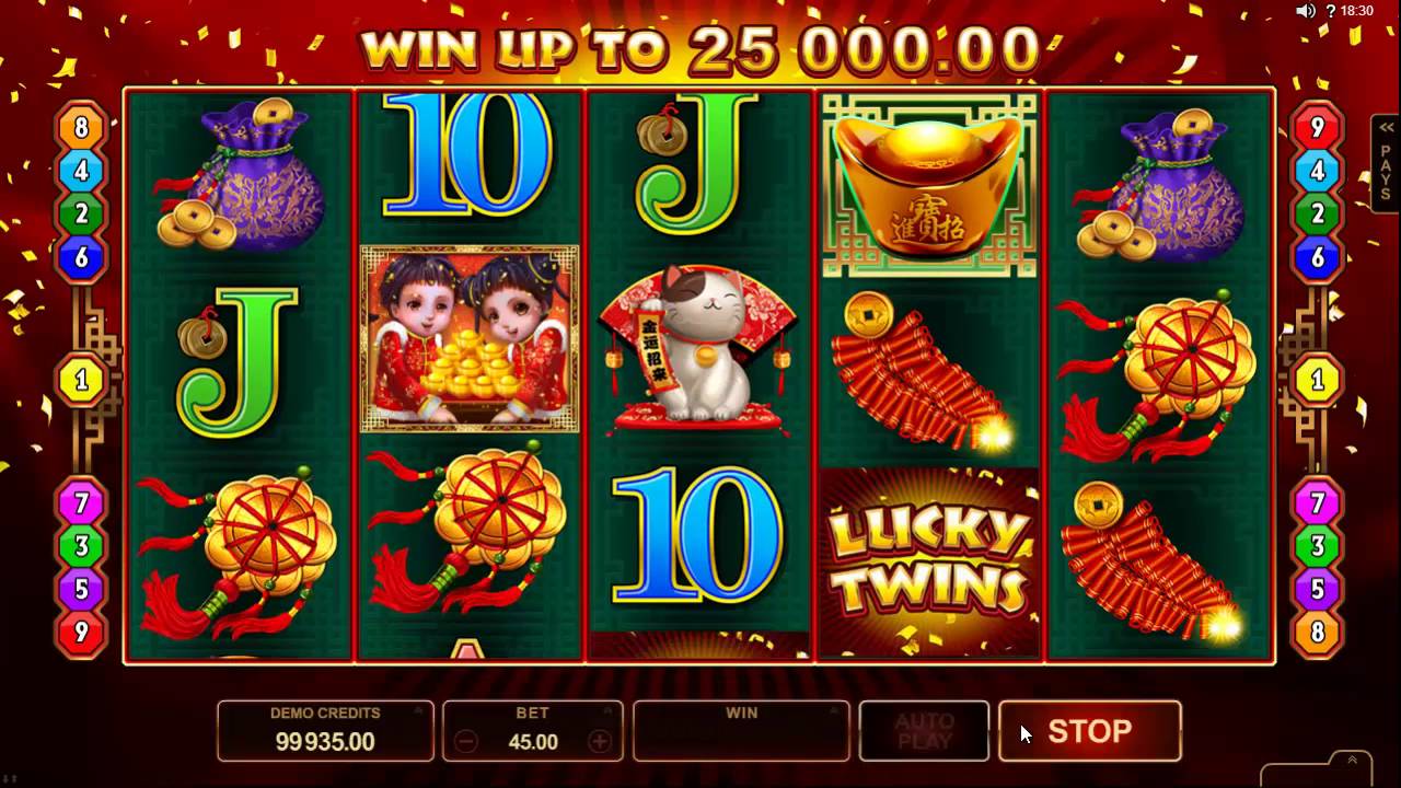 Thử vận may với game Song Sinh May Mắn (Game Lucky Twins)  