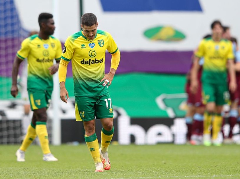 Norwich City đối mặt với nguy cơ xuống hạng trong mùa giải sau