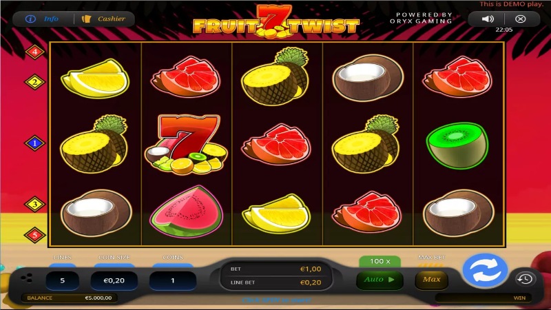 Fruit Twist là tựa game kinh điển, được hầu hết các dân chơi biết đến
