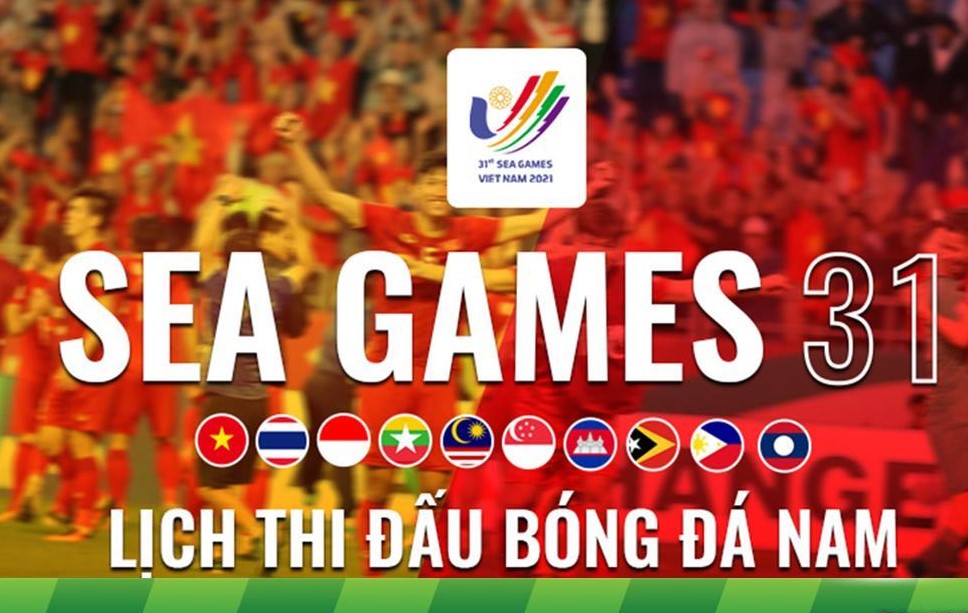 Lịch thi đấu vòng bảng của bóng đá Nam tại SEA Games 31
