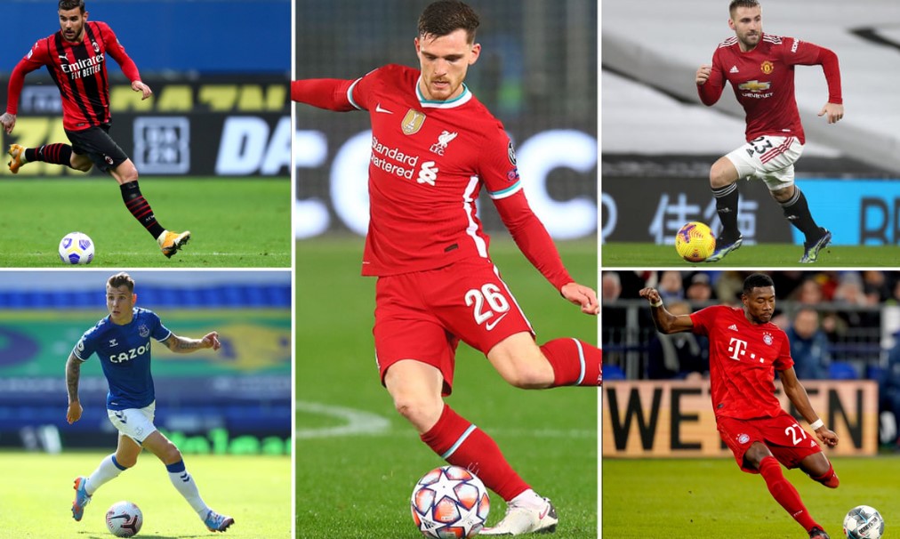 4 hậu vệ xuất sắc nhất châu Âu mùa giải 2021/2022