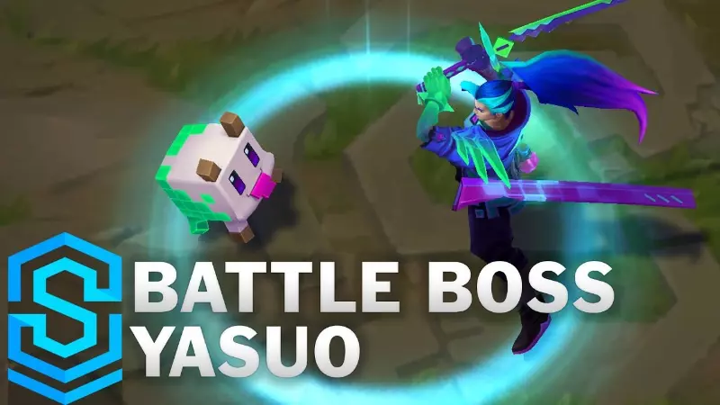 Battle Boss – một trong những trang phục mới của Yasuo 
