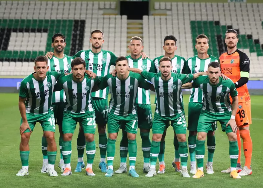 Konyaspor đã có được tấm vé ở vòng loại thứ 3