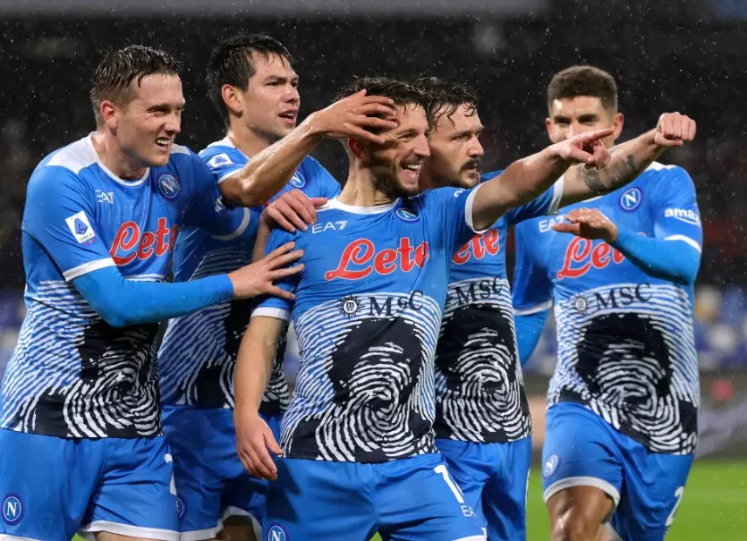 Napoli đã kết thúc ở vị trí thứ 3 trên BXH Serie A mùa trước
