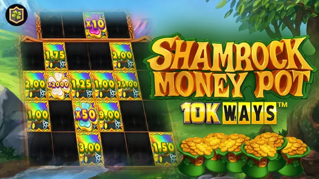Shamrock Money Pot 10k Ways là 1 trong 3 trò chơi hay nhất được ra mắt trong tháng 8 này