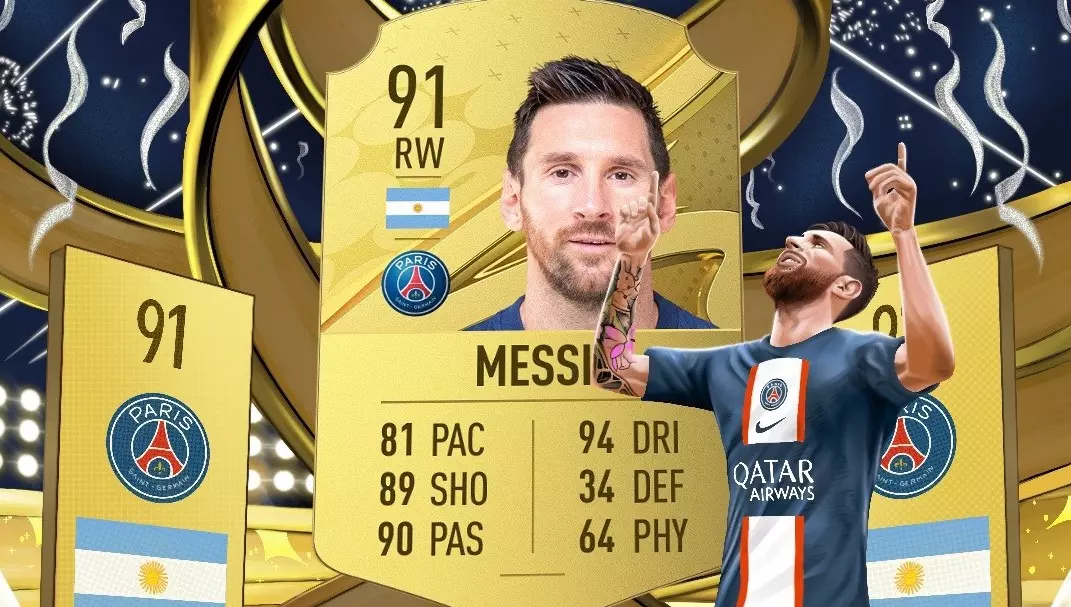 Messi là một trong những cầu thủ có xếp hạng cao trong FIFA 23