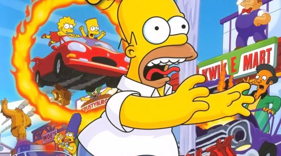 Game The Simpsons: Hit and Run được phát hành vào năm 2003