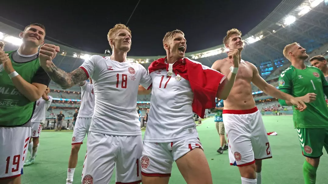Đan Mạch hiện đang xếp thứ 10 trên bảng xếp hạng bóng đá FIFA