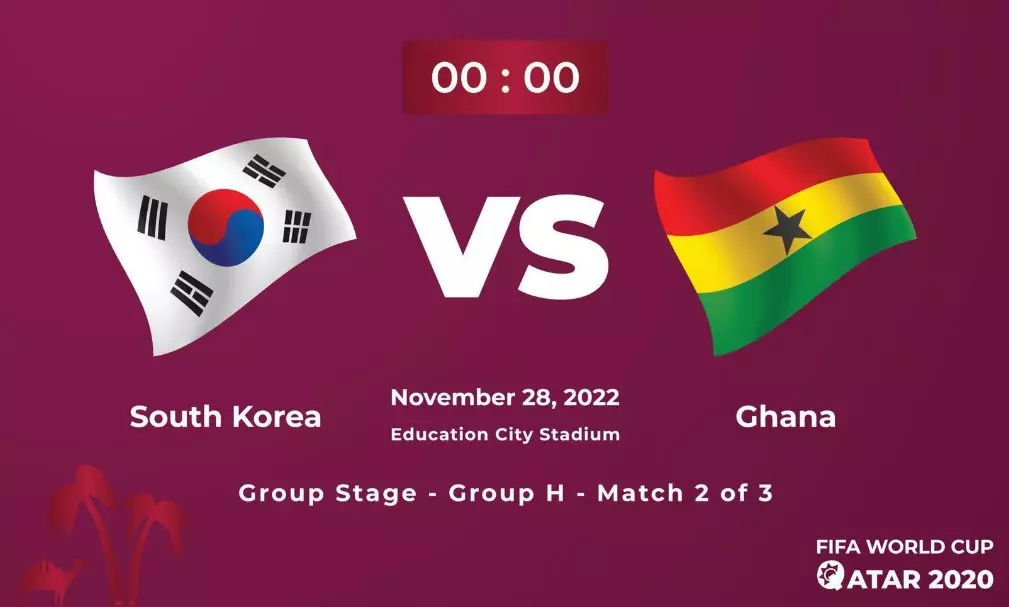 Soi kèo World Cup Hàn Quốc vs Ghana - 20h00 ngày 28/11