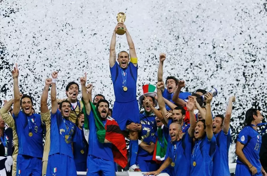 Ý đã 4 lần vô địch World Cup