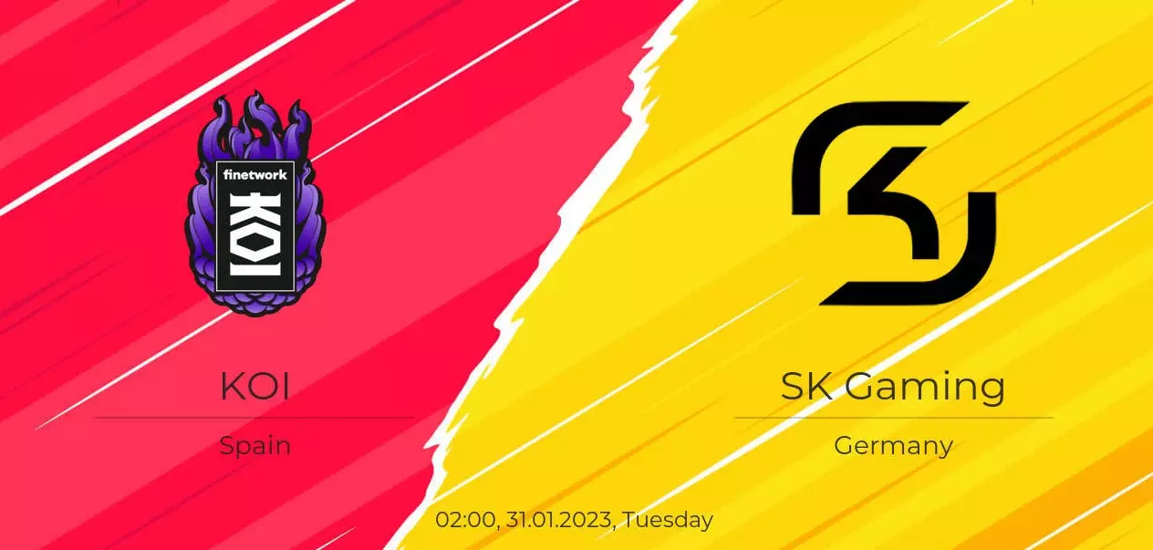 Soi kèo KOI vs SK Gaming - 2h ngày 31/1