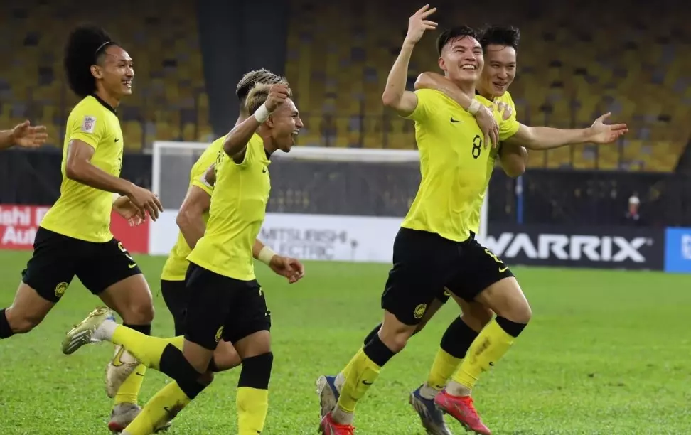 Malaysia bước chân vào vòng bán kết với thành tích đứng thứ hai ở bảng B