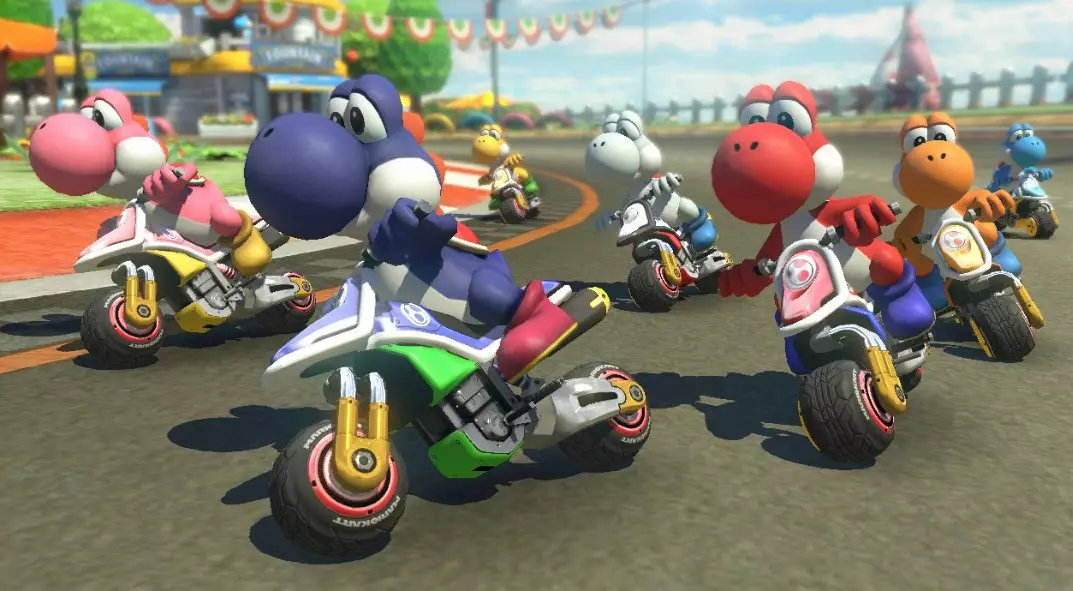 Mario Kart 8 Deluxe được phát hành vào năm 2017