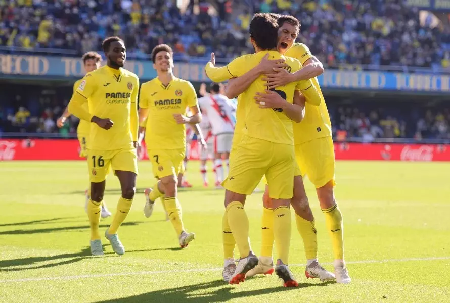 Villarreal đang đứng ở vị trí thứ 5 trên bảng xếp hạng La Liga