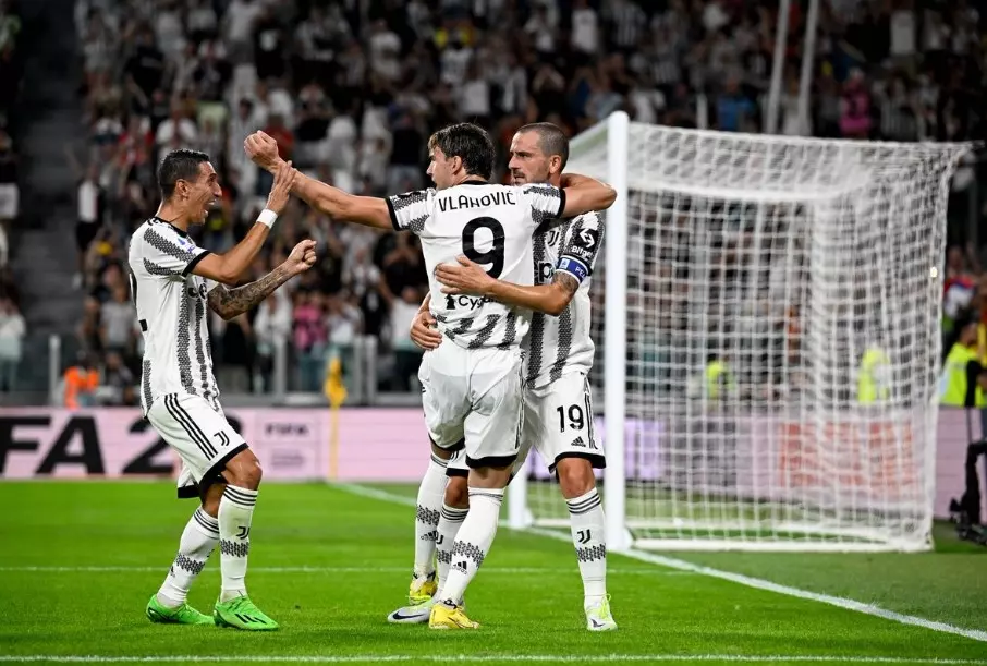 Juventus vừa đánh bại Freiburg với tỷ số 1-0 trong trận lượt đi vòng 16 đội Europa League