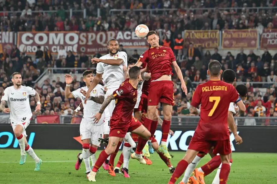 AS Roma có phần nhỉnh hơn Bayer Leverkusen trên mặt trận châu Âu