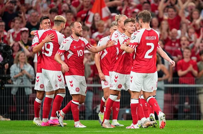 Đội tuyển Đan Mạch với phong độ tốt nhất tại Euro 2024
